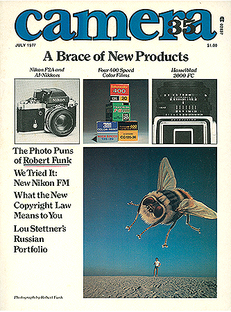 Camera 35 Magazine Cover, July 1977