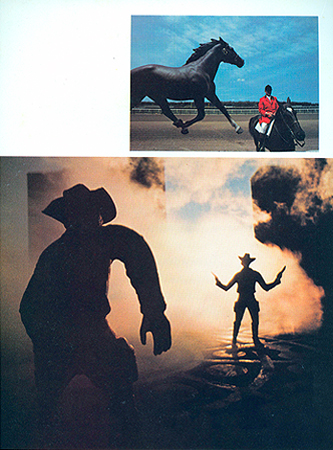 Preceded David Levinthal wild west cowboy Camera 35 Magazine June 1975